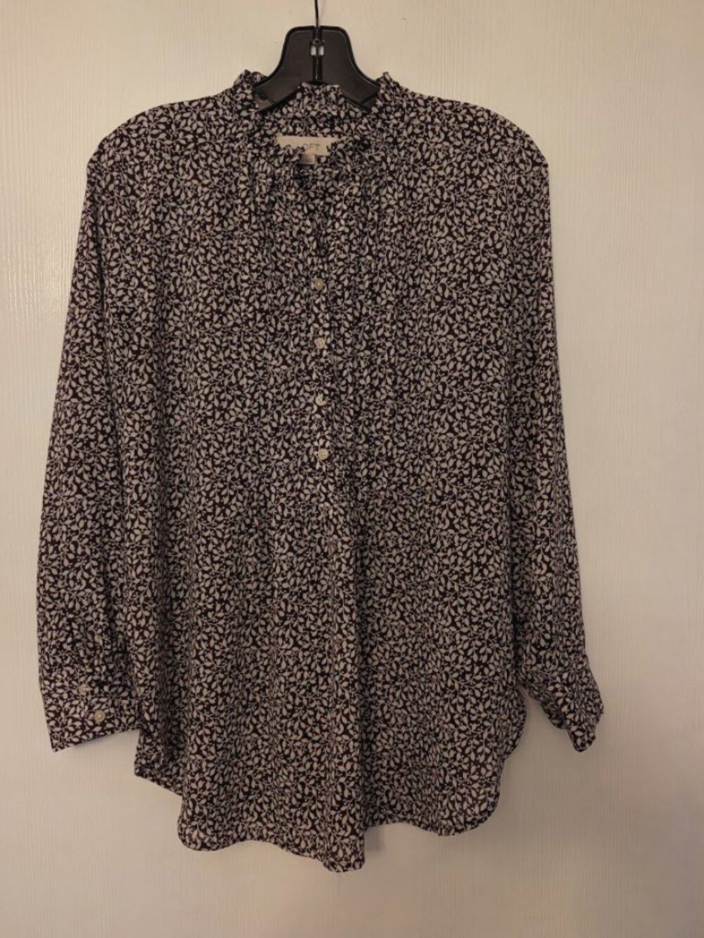 LOFT floral blouse Size SP